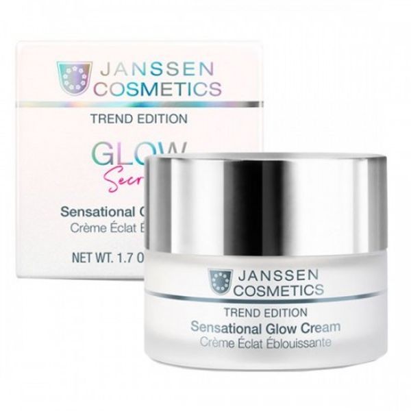 Увлажняющий anti-age крем 24-часового с мгновенным эффектом сияния Sensational Glow Cream, All Skin Needs, Janssen Cosmetics, 50 мл