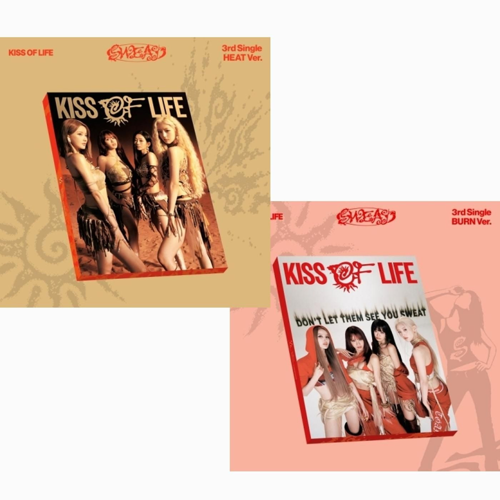 (ПРЕДЗАКАЗ) Альбом KISS OF LIFE - SWEAT 3rd Single Album RANDOM Version
