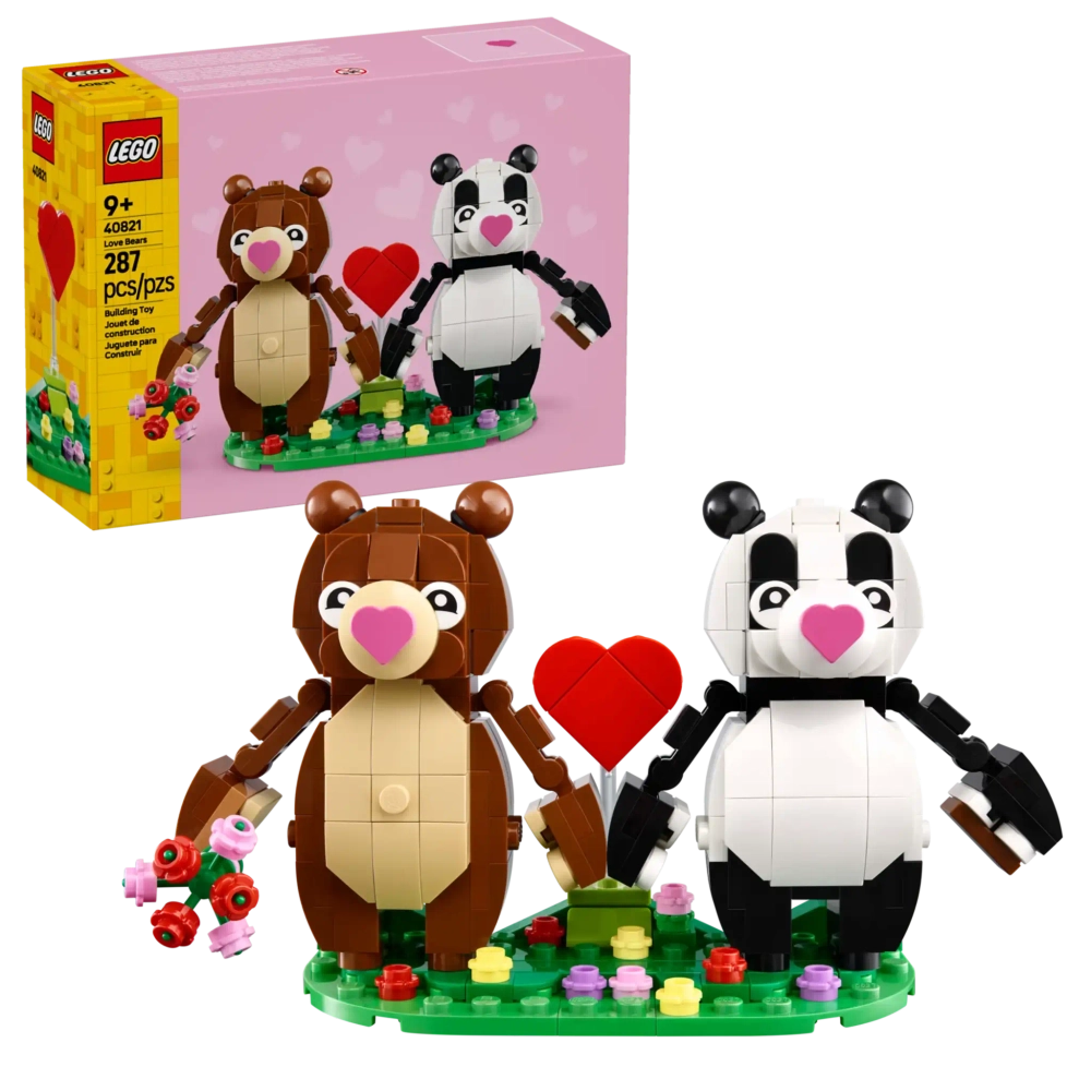 Конструктор LEGO 40821 Влюбленные медведи