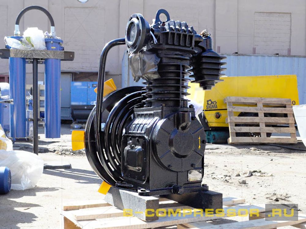 Компрессорная головка С415М фото вид сзади 2018