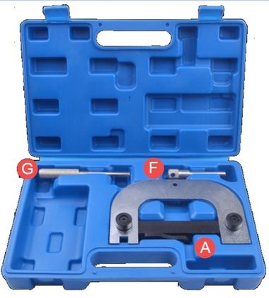 Набор фиксаторов для обслуживания двигателей Renault (1.4, 1.6, 1.8, 2.0 16V), в кейсе RockForce##Rock FORCE RF-905G21