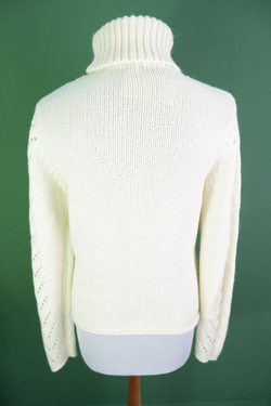 Джемпер с шерстью вязаный 44 размер