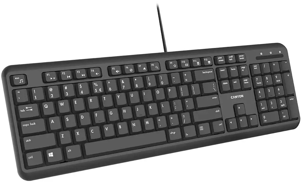 Клавиатура Canyon CNS-HKB02-RU черный