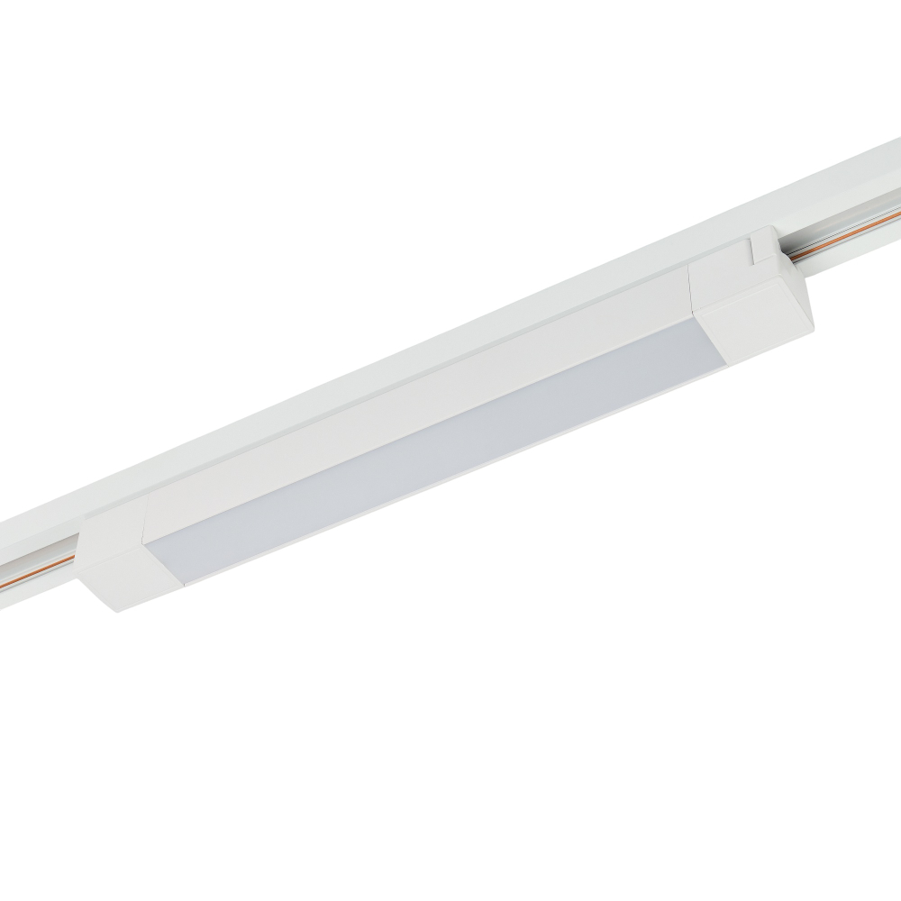 Трековый однофазный светодиодный светильник 16W 220V MyFar Lines MT0110-16W3K-W