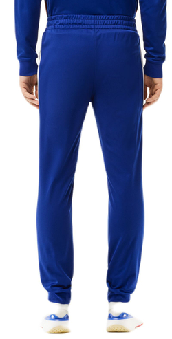 Мужские теннисные штаны Lacoste Technical Pants - blue/white