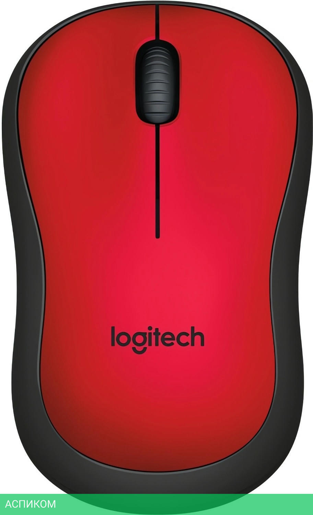 Мышь Logitech Silent M221 красный (910-006091)