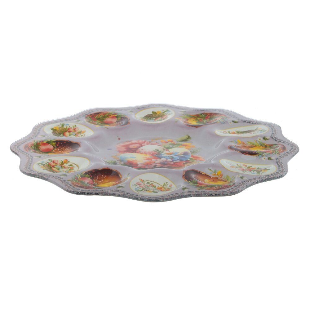 GAEM Тарелка для 12-ти яиц, L28 W28 H1 см