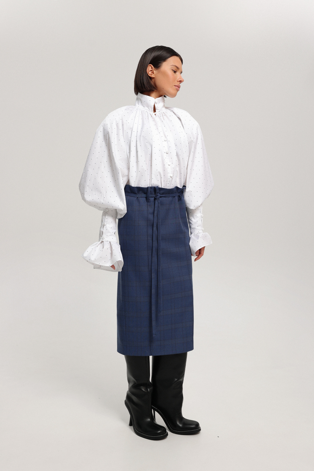 Юбка-карандаш миди