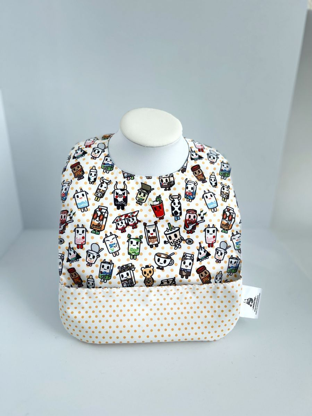 нагрудник непромокаемый двухсторонний для кормления