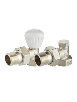Набор ручной регулировки радиатора Royal Thermo, угловой 3/4"
