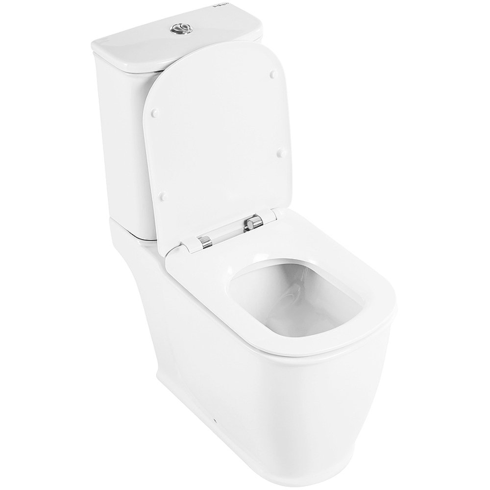 Унитаз компакт BelBagno Prado BB10150CP/BB10150SC без бачка с сиденьем Микролифт