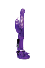 Вибратор с клиторальным стимулятором пчелка 24 см