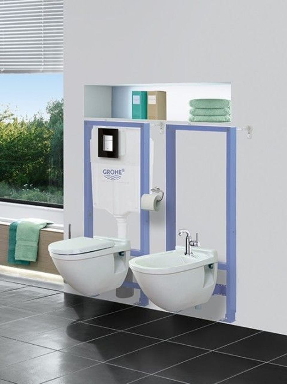 Инсталляция для подвесного унитаза Grohe Rapid SL 38525001