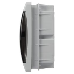 Корпус пластиковый встраиваемый ЭРА COMFORT ЩРВ-П-12 IP40 прозрачная крышка белый | Корпуса пластиковые модульные