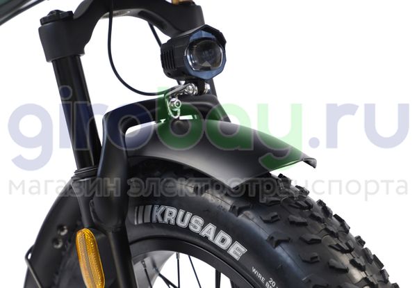 Электровелосипед WHITE SIBERIA SLAV PRO 1000W 48V/13A Elki Green (зеленый)