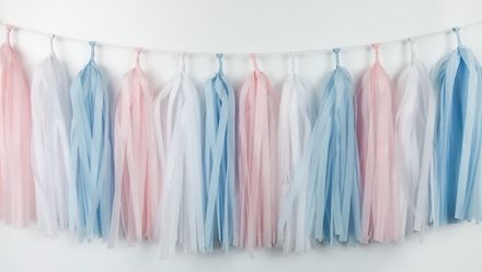Гирлянда тассел "Baby Shower"