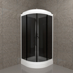 Душевая Кабина Грэй-Блэк 90*90 А