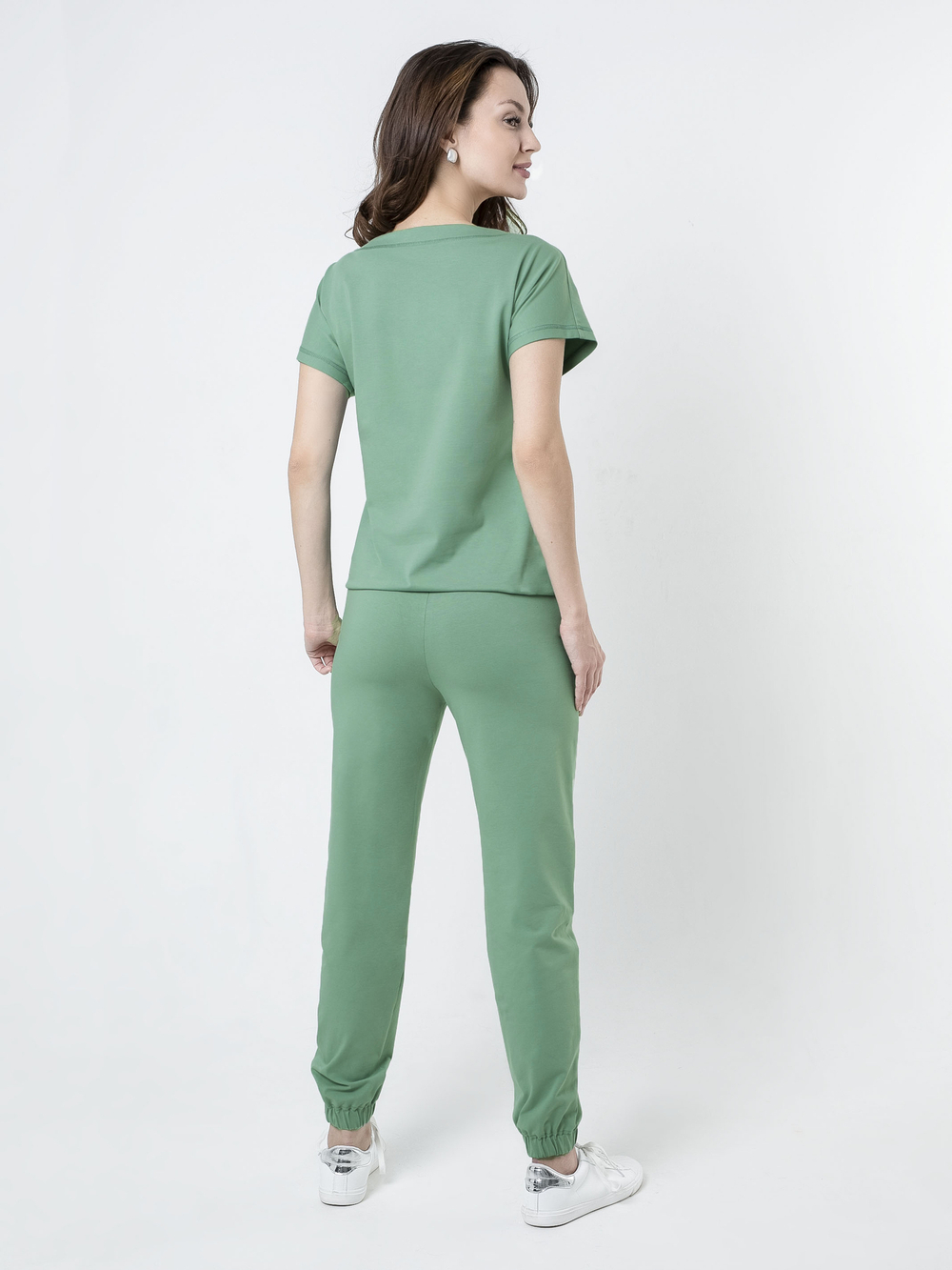 Блуза женская Бл-1019/2 кулирная гладь