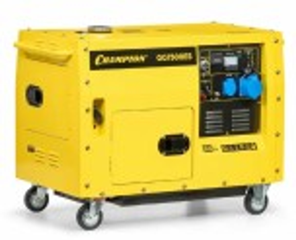 Генератор бензиновый CHAMPION GG7500ES в кожухе