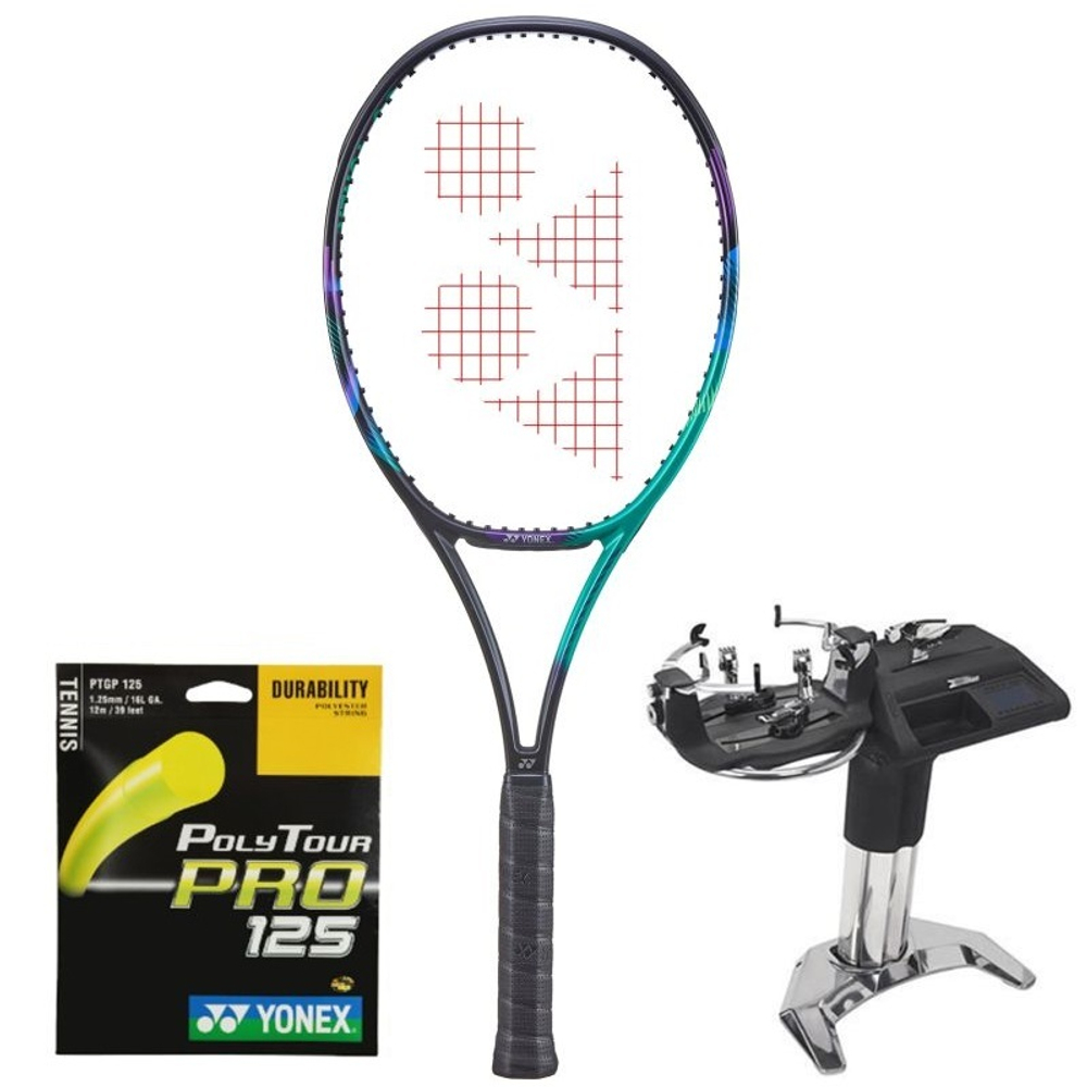 Ракетка теннисная Yonex VCORE Pro 100 (300g) - green/purple