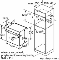 Электрический духовой шкаф Bosch HBA534EB0