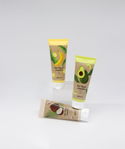 Skin79 Hair Repair Smoothie Banana - глубоко восстанавливающая маска для ослабленных, тусклых волос /   150  ml  / GTIN 8809393405223