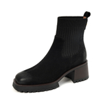 VENTIMONO Stretch & Sock Boots Women"s Black/Brown