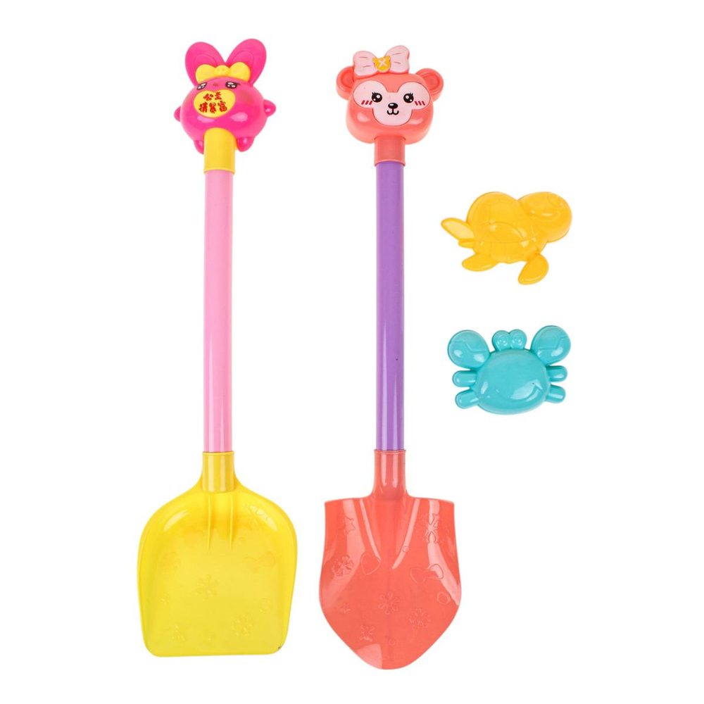 Набор для игры в песок 5 предм. ведерко, лопатка, совок, разноцвет. сетка OBL1847968