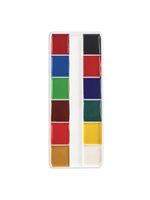 Краски акварельные ПИФАГОР "МЕДОК" 12 цветов, медовые, без кисти, картонная коробка, 191518