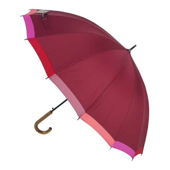 Женский зонт трость Три Слона, полуавтомат 2161-01