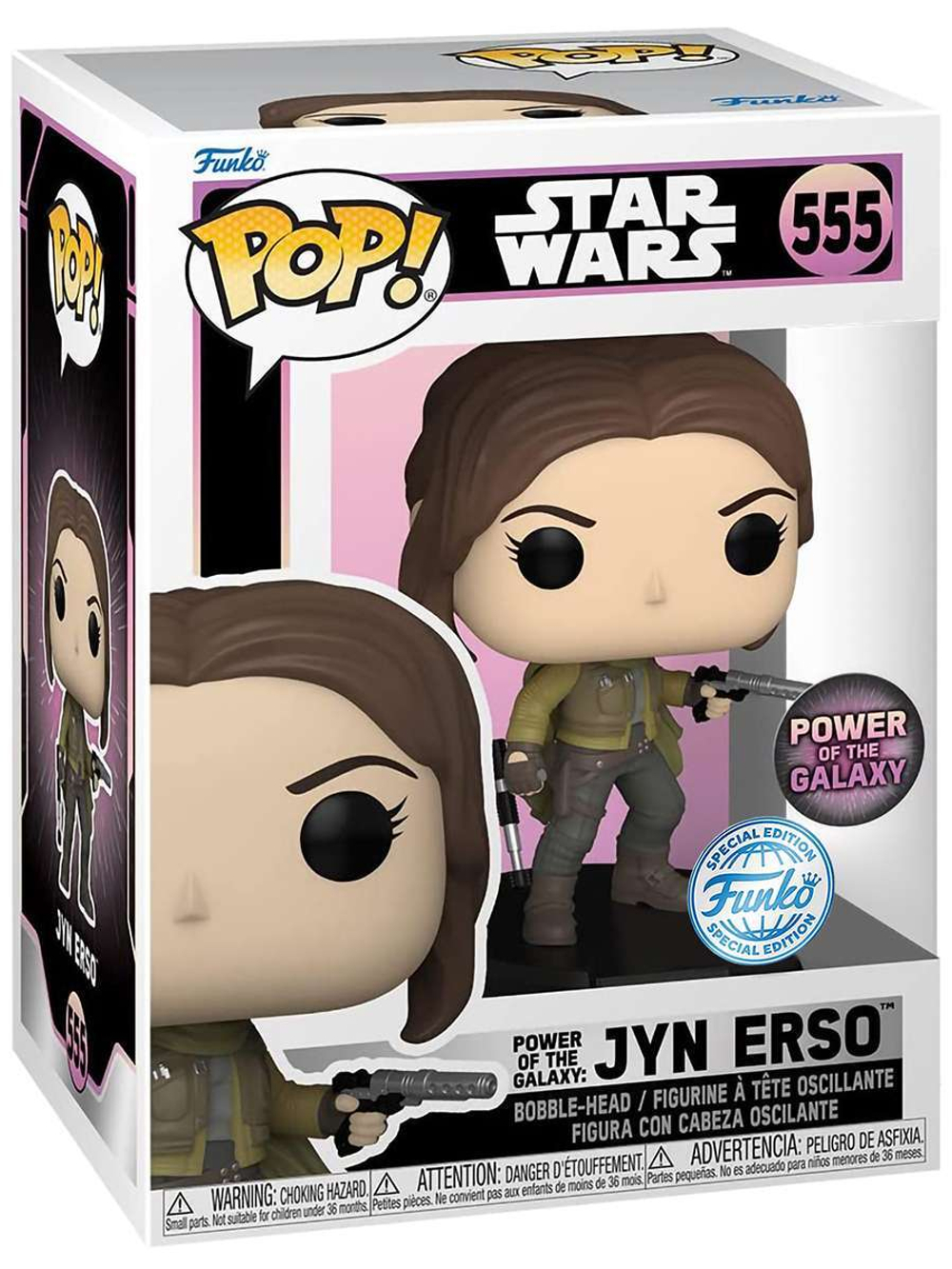 Фигурка Funko POP! Bobble Star Wars Power of the Galaxy Jyn Erso (Exc) (555) 66344