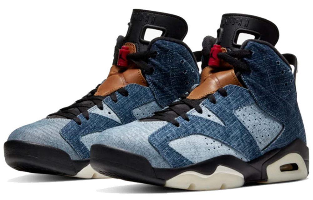 Кроссовки Jordan Air Jordan 6 Washed Denim