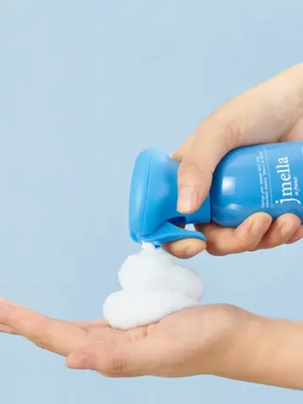 JMELLA - ПЕНКА ДЛЯ ДУША ОЧИЩАЮЩАЯ С СОДОЙ (ГОЛУБАЯ) IN FRANCE MARVEL BLUE SODA FAMILY WHIPPING CLEANSER DISNEY CAPTAIN AMERICA, 200 МЛ