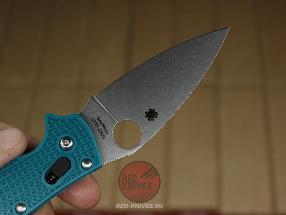 Нож Spyderco Manix 2 LTW (бирюзовый) RK-425
