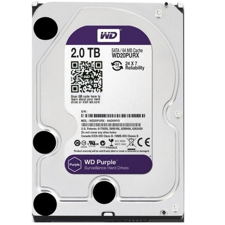 Специализированный HDD 2Tb SATA-3 Western Digital Purple