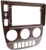 Магнитола для Mercedes-Benz ML (W163) 2001-2005 (климат, орех) - Kuberg QLed, Android 13, TS20, CarPlay, SIM-слот