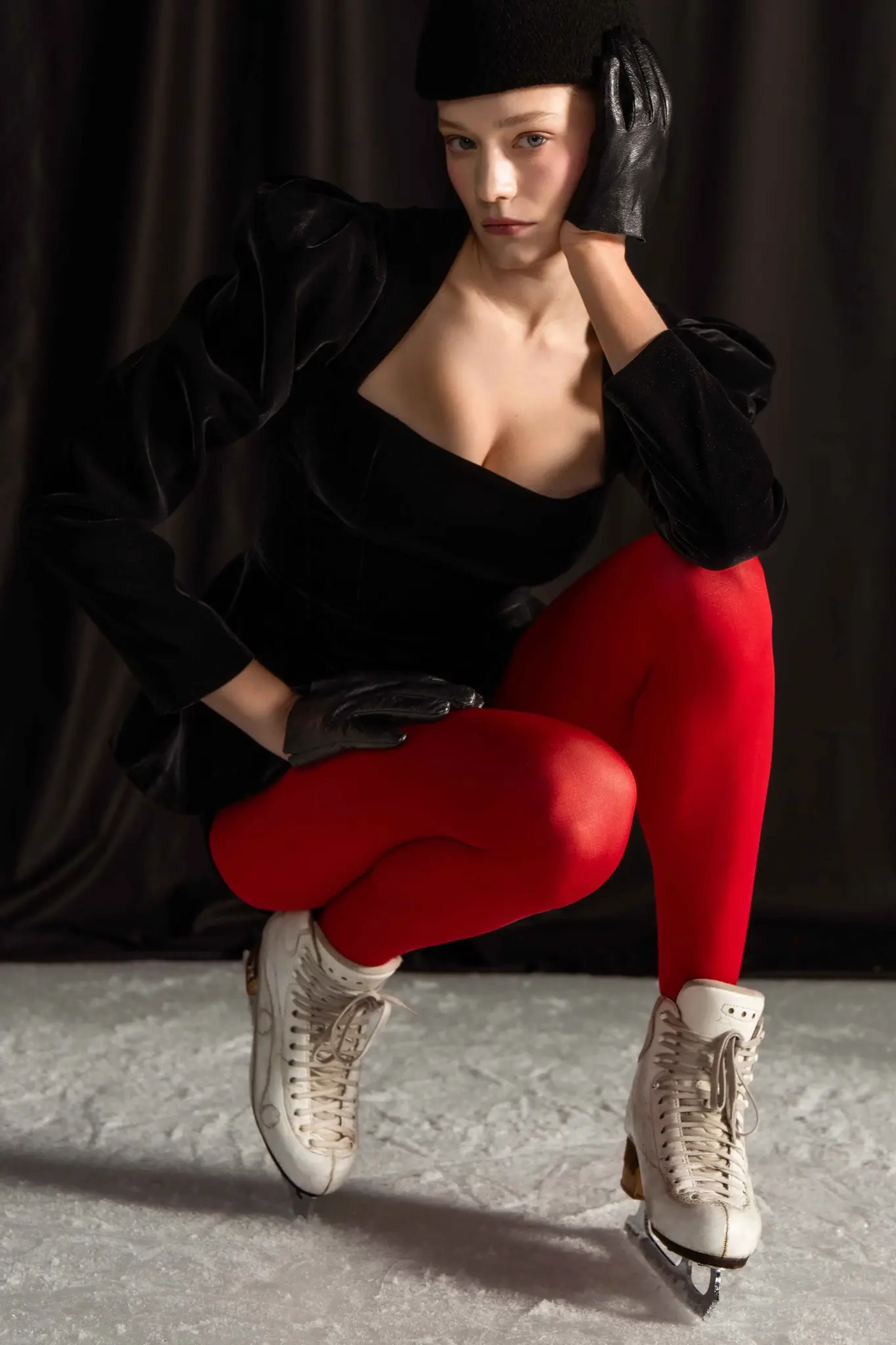 Пилотка черная