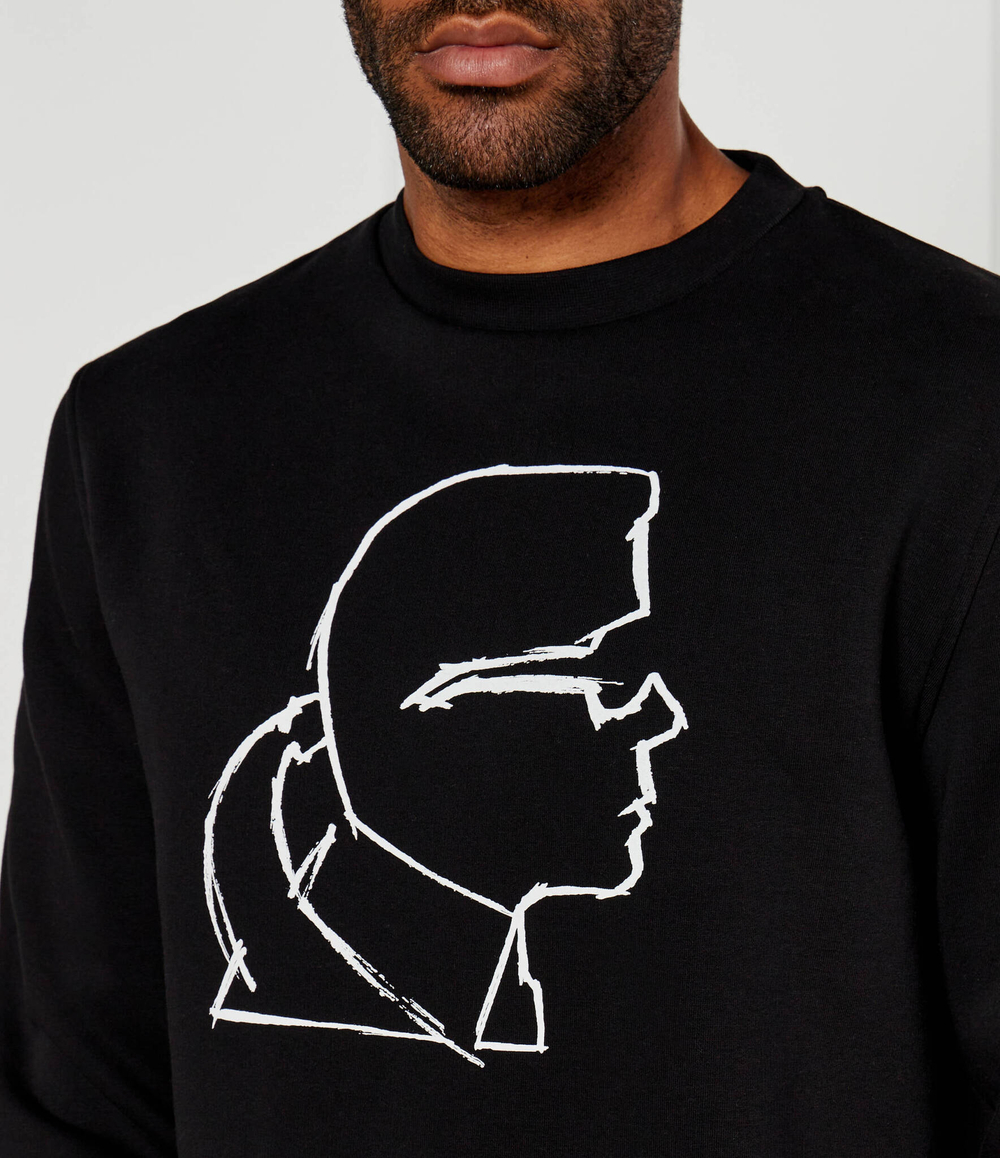 Худые Karl Lagerfeld - черный(705445 544908)