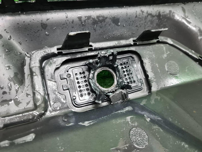 Накладка заднего бампера BMW X6M F96 (2019-2023)