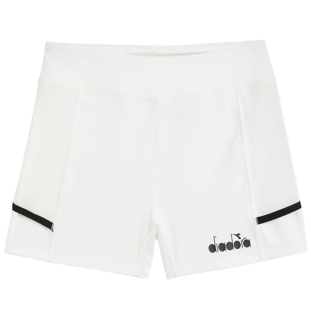 Женские Шорты теннисные Diadora L. Short Tights Pocket W - белый