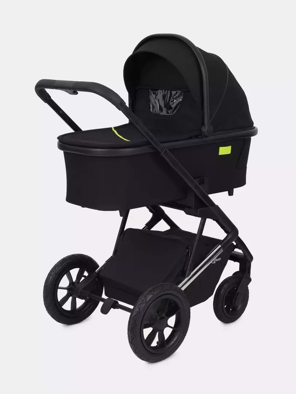 Коляска детская "AXIOM" (2в1) RA093 Black