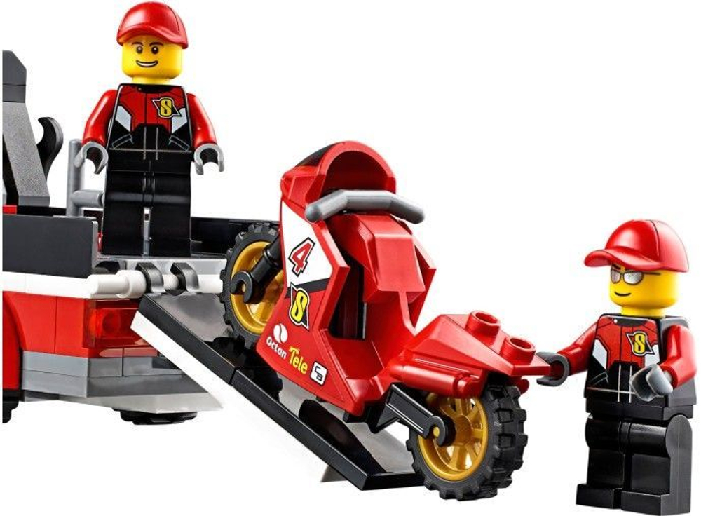 LEGO City: Перевозчик гоночных мотоциклов 60084 — Racing Bike Transporter — Лего Сити Город