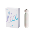 Бежевый вакуумный стимулятор клитора Lia (Цвет: бежевый)