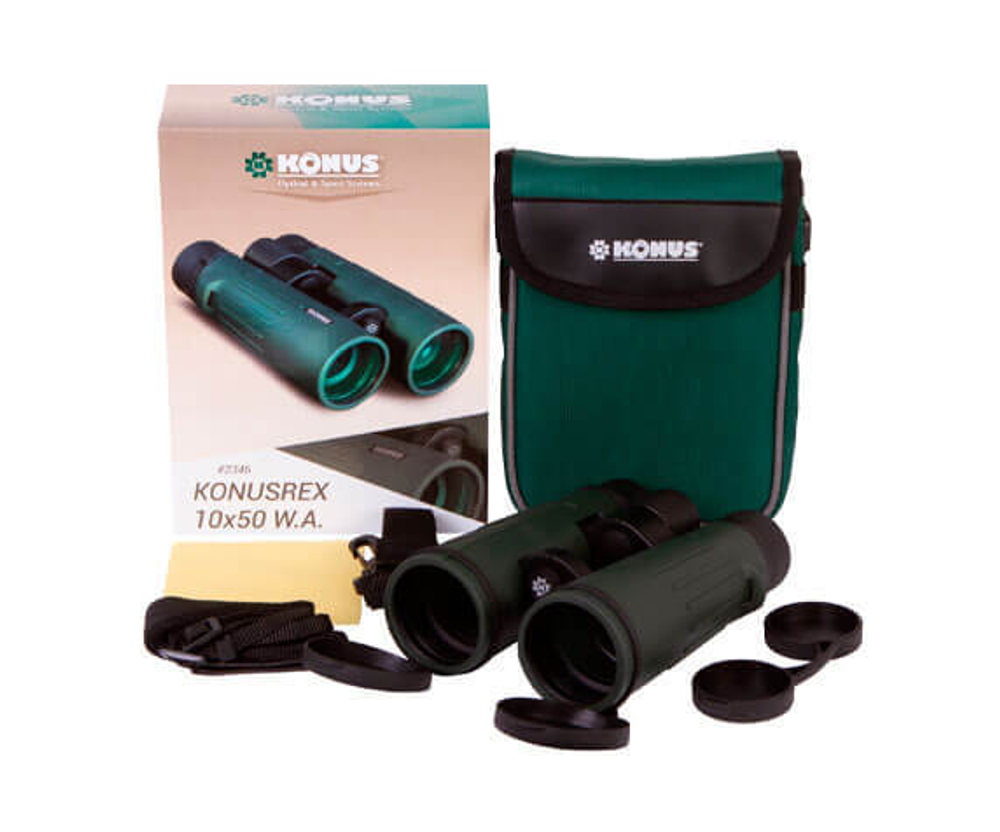 Бинокль Konus Konusrex 10x50 WA - фото 2