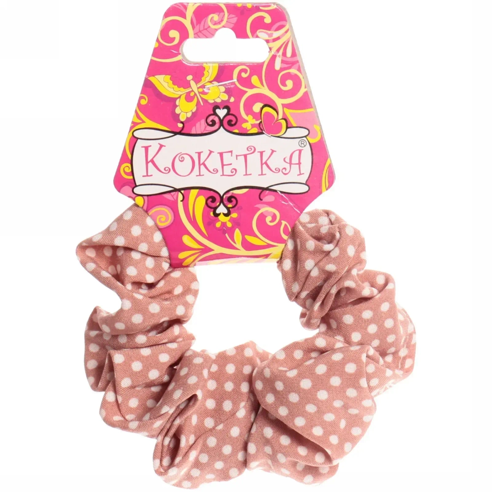 Резинка для волос «Collection School», принт горошек, микс 6 цветов, d-9см●