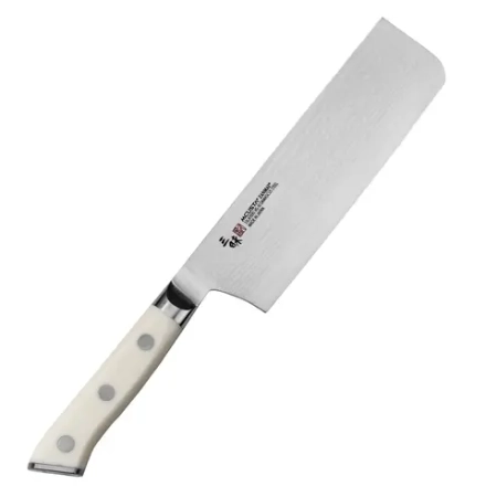 Mcusta Zanmai Классический дамасский нож Накири Corian 18 см