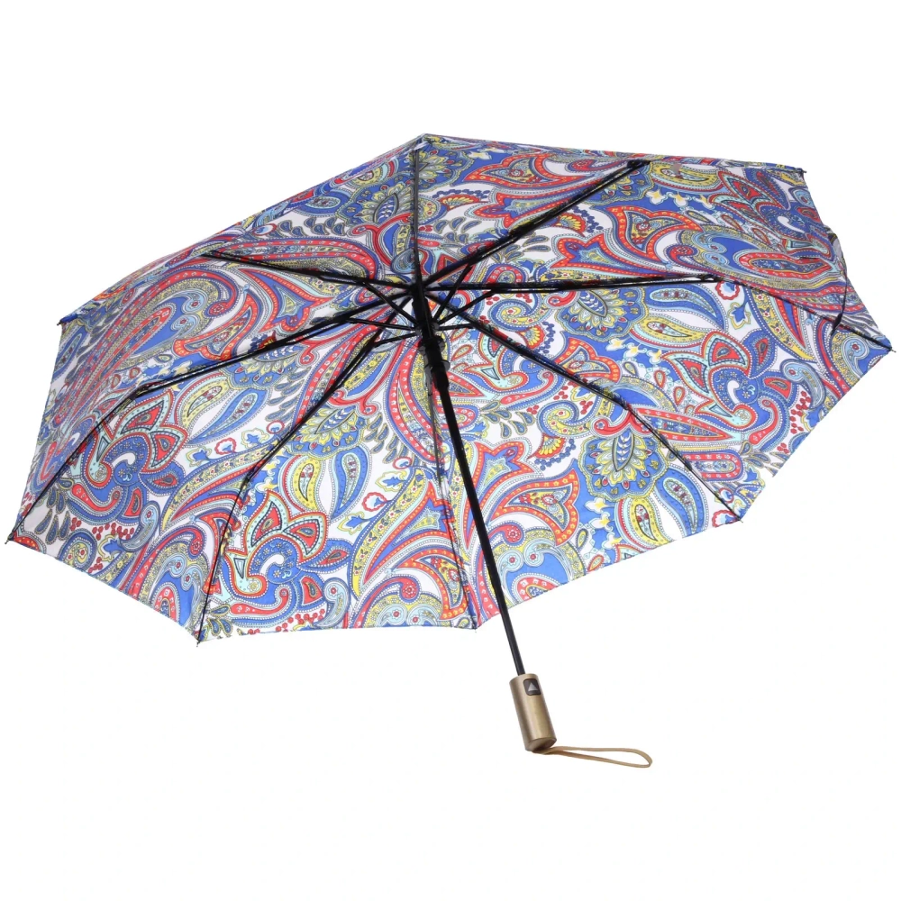 Зонт женский полуавтомат «Ампир», микс 4 цвета, 8 спиц, d-100см, длина в слож. виде 30см