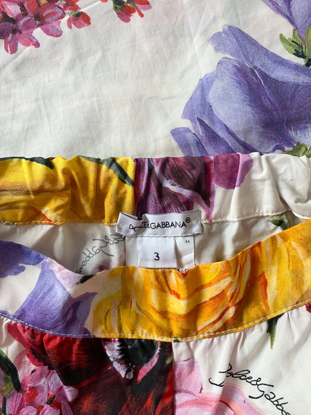 Хлопковый костюм Dolce&Gabbana, 98