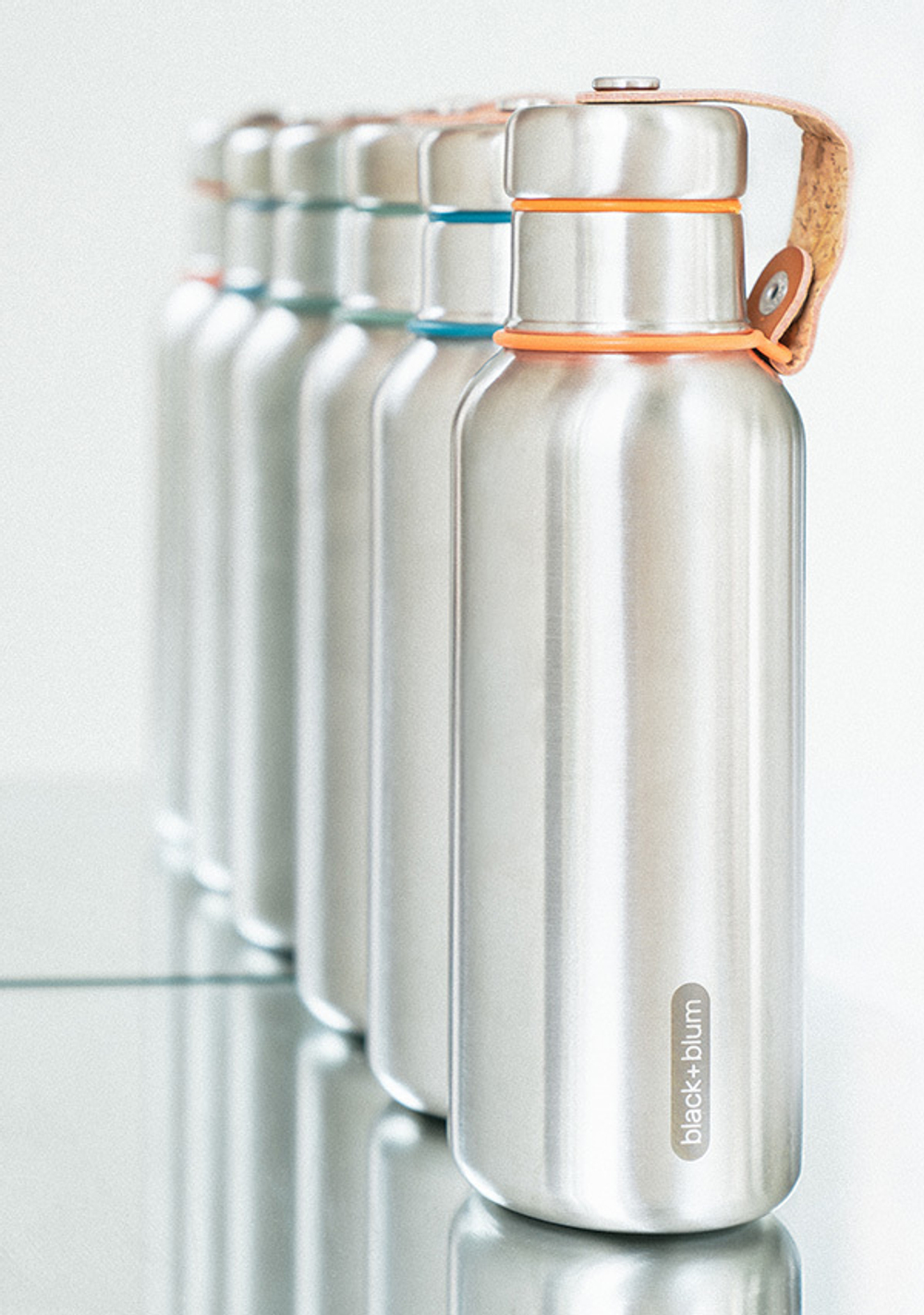 Фляга black+blum, water bottle, 500 мл, зеленая