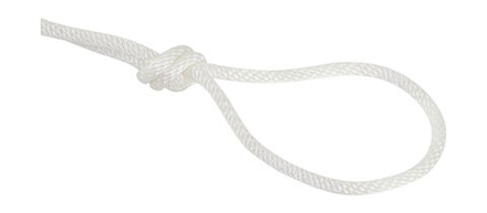 Веревка сплошного плетения d6мм, L250м белый, Marine Rocket